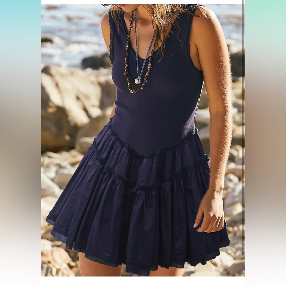 Amazon Women's Navy Mini Dress